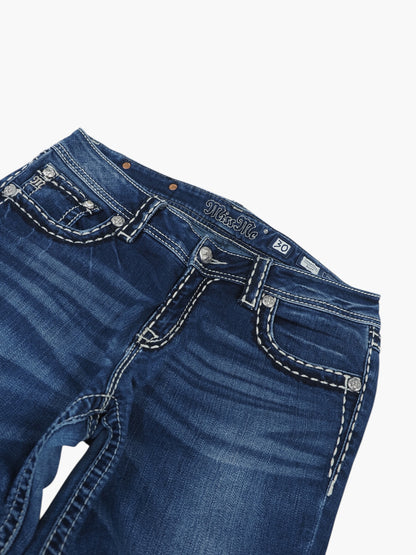 Vintage Bootcut Miss Me Jeans Damen M