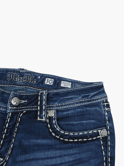 Vintage Bootcut Miss Me Jeans Damen M