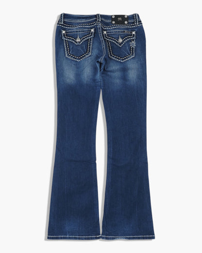 Vintage Bootcut Miss Me Jeans Damen M
