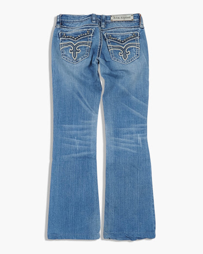 Vintage Straight Rock Revival Jeans Damen S