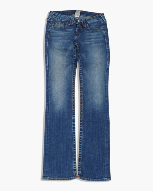 Vintage Straight True Religion  Jeans Damen S