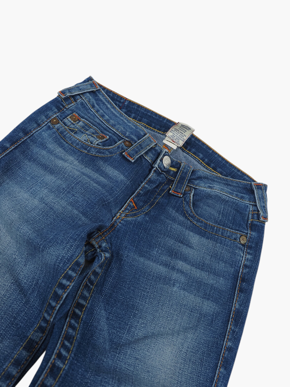 Vintage Straight True Religion  Jeans Damen S