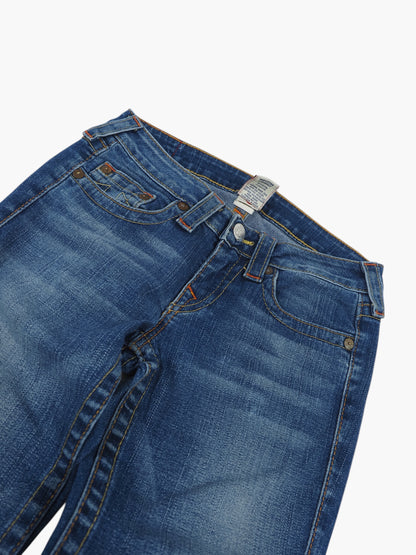 Vintage Straight True Religion  Jeans Damen S