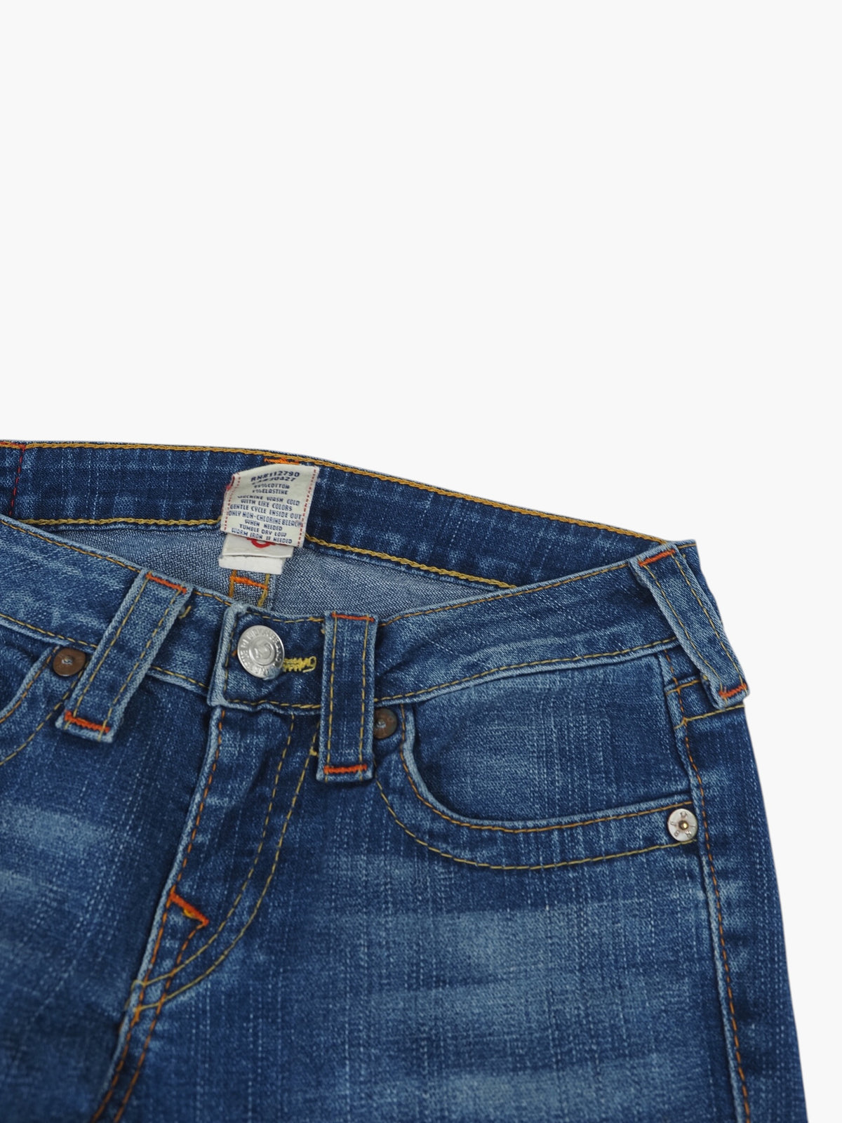 Vintage Straight True Religion  Jeans Damen S