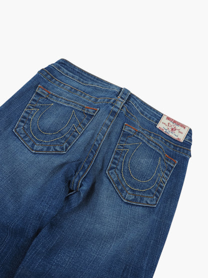 Vintage Straight True Religion  Jeans Damen S