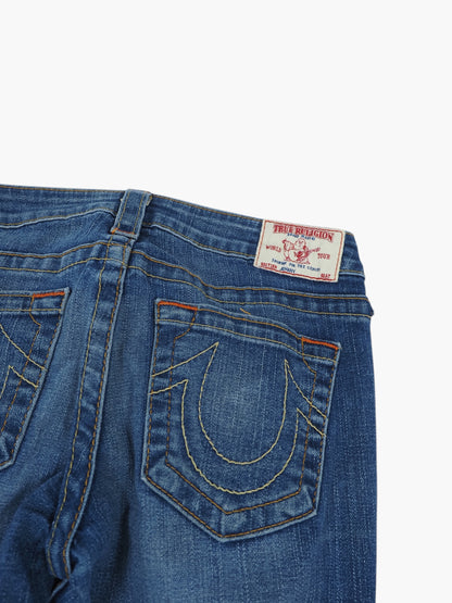 Vintage Straight True Religion  Jeans Damen S