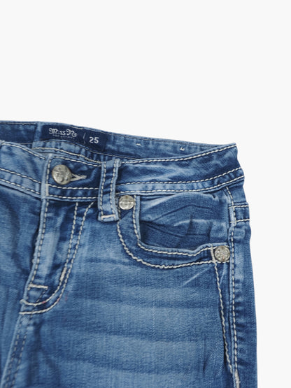 Vintage Bootcut Miss Me Jeans Damen XS
