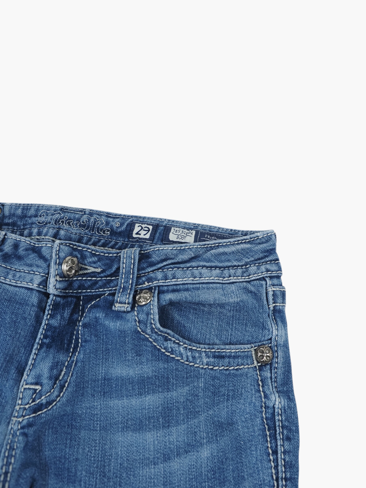 Vintage Straight Miss Me Jeans Damen S