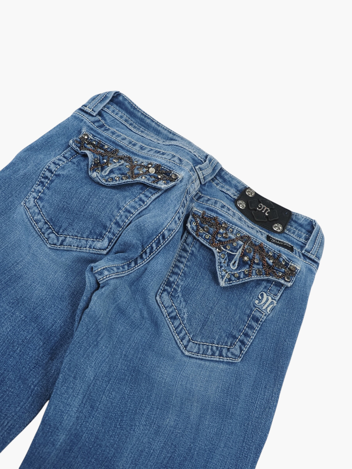 Vintage Straight Miss Me Jeans Damen S