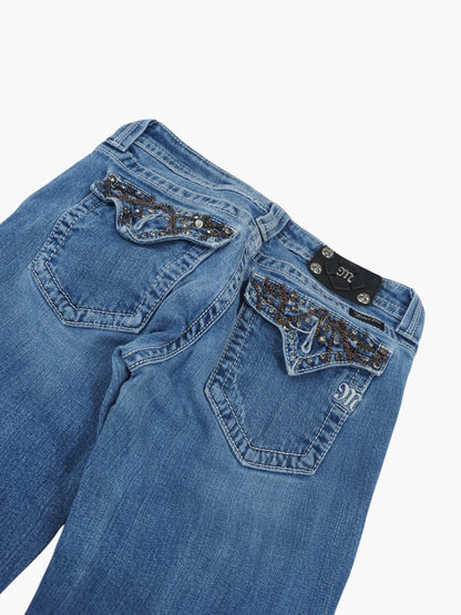 Vintage Straight Miss Me Jeans Damen S