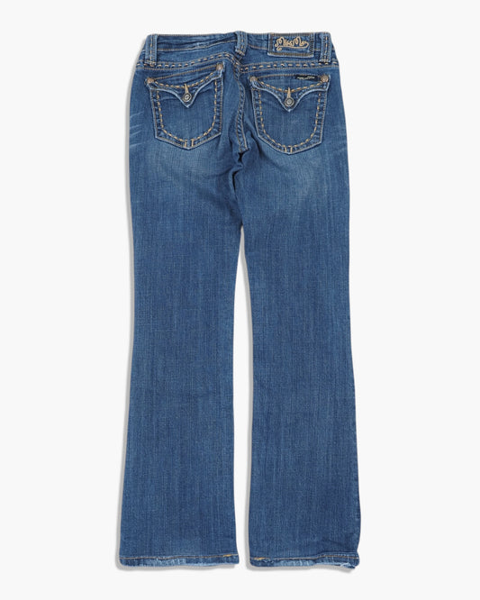 Vintage bootcut Miss Me Jeans Damen XS