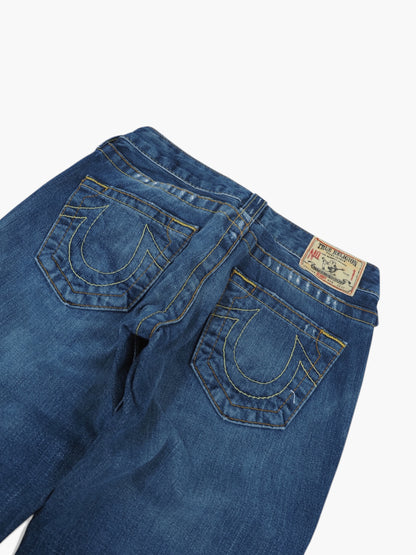 Vintage Flared True Religion Jeans Damen XS