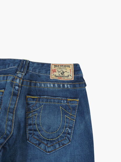 Vintage Flared True Religion Jeans Damen XS