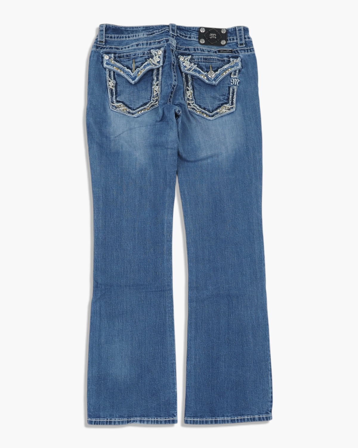 Vintage Bootcut Miss Me Jeans Damen L
