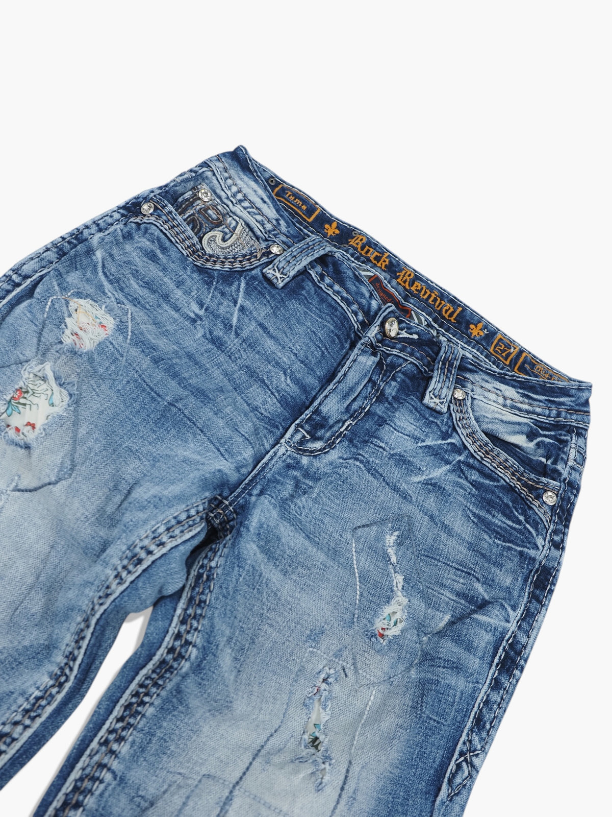 Vintage Bootcut Rock Revival Jeans Damen M