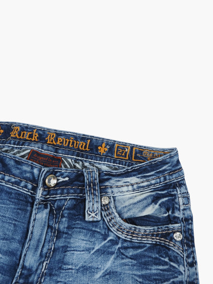 Vintage Bootcut Rock Revival Jeans Damen M