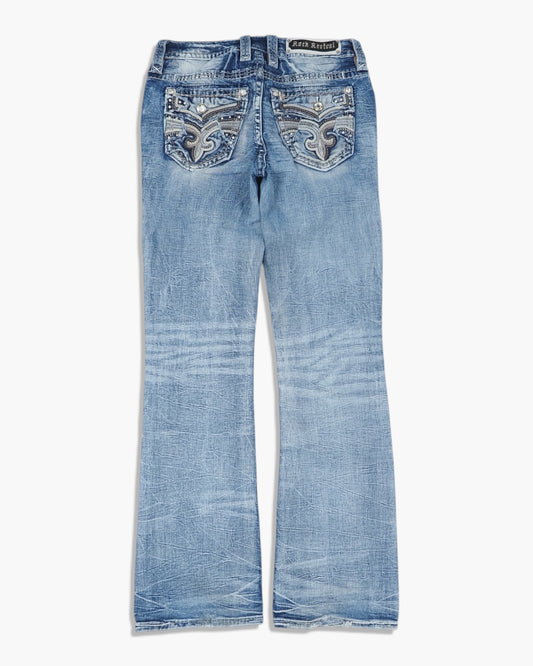 Vintage Bootcut Rock Revival Jeans Damen M