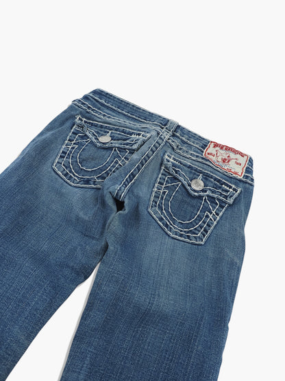 Vintage Flared True Religion Jeans Damen M