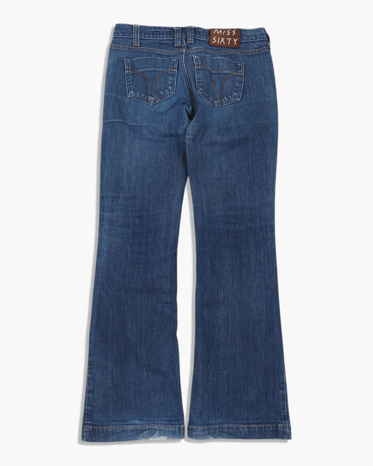Vintage Flared Miss Sixty Jeans Damen L