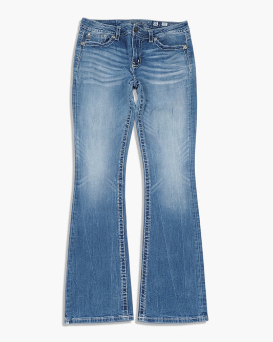 Vintage Bootcut Miss Me Jeans Damen M