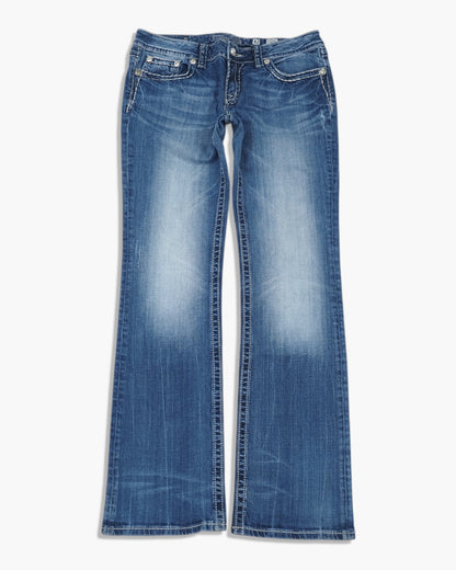 Vintage Bootcut Miss Me Jeans Damen L