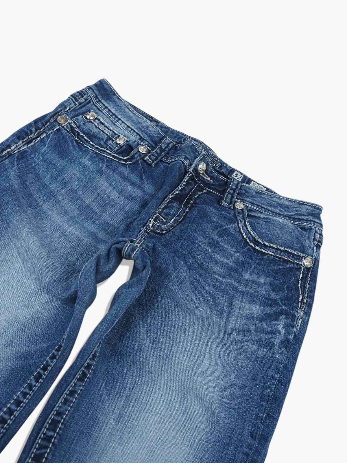 Vintage Bootcut Miss Me Jeans Damen L
