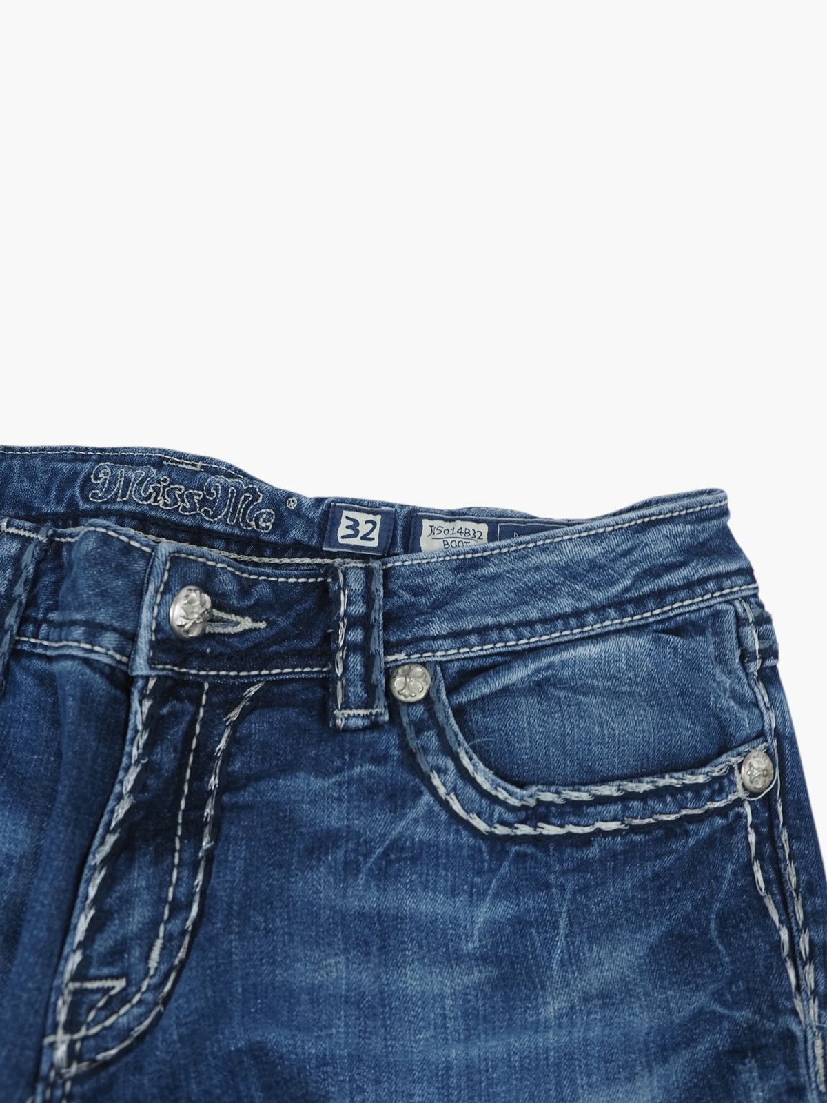 Vintage Bootcut Miss Me Jeans Damen L