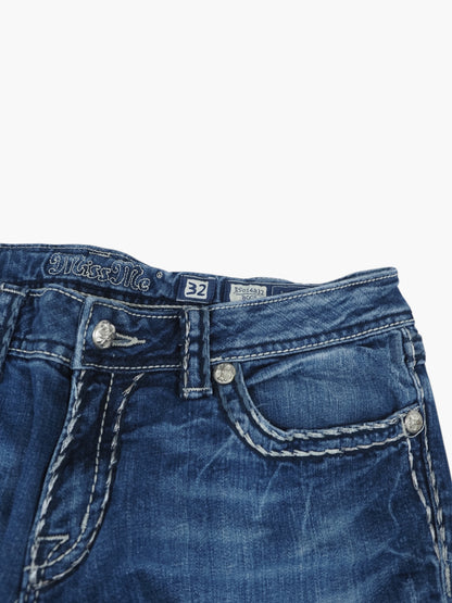 Vintage Bootcut Miss Me Jeans Damen L