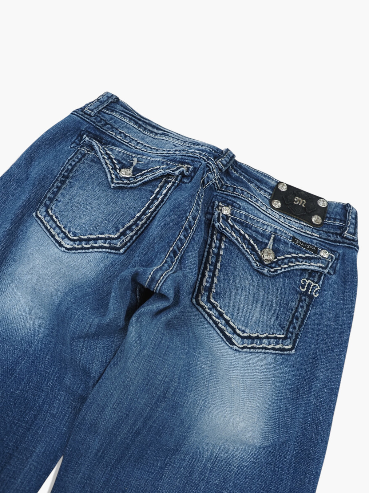 Vintage Bootcut Miss Me Jeans Damen L