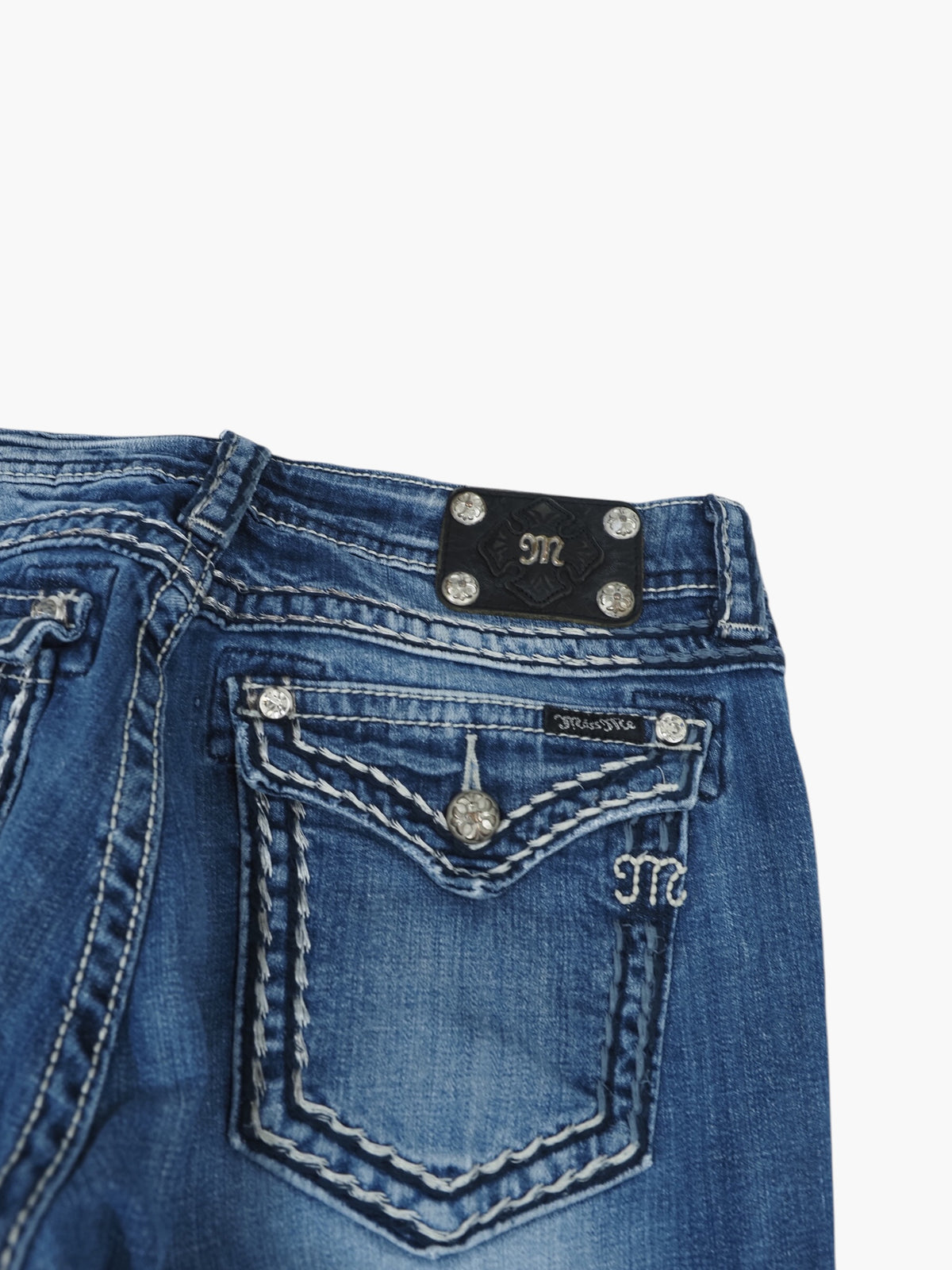 Vintage Bootcut Miss Me Jeans Damen L