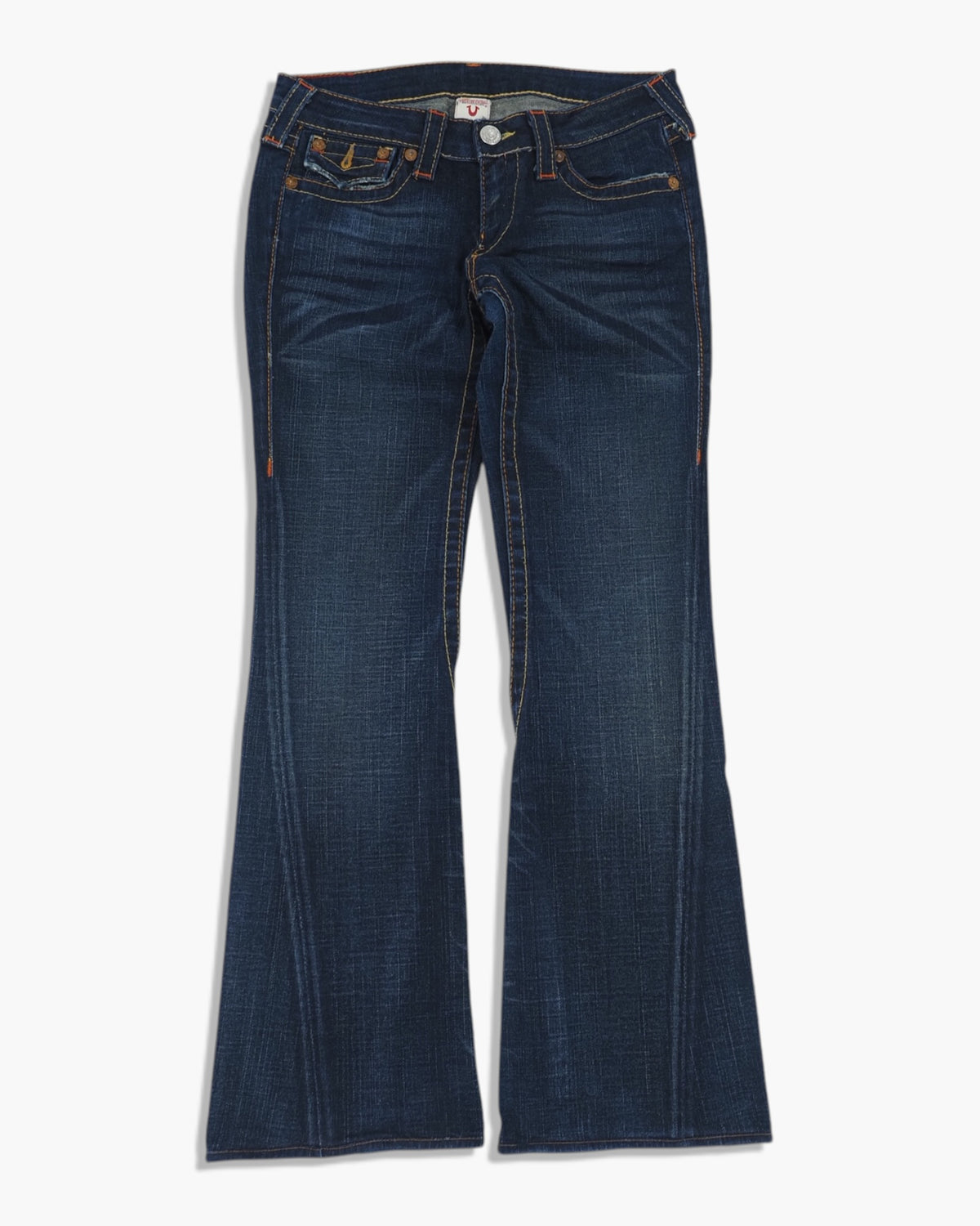Vintage Flared True Religion Jeans Damen M