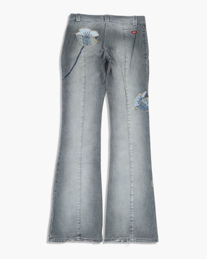Vintage Flared Miss Sixty Jeans Damen S