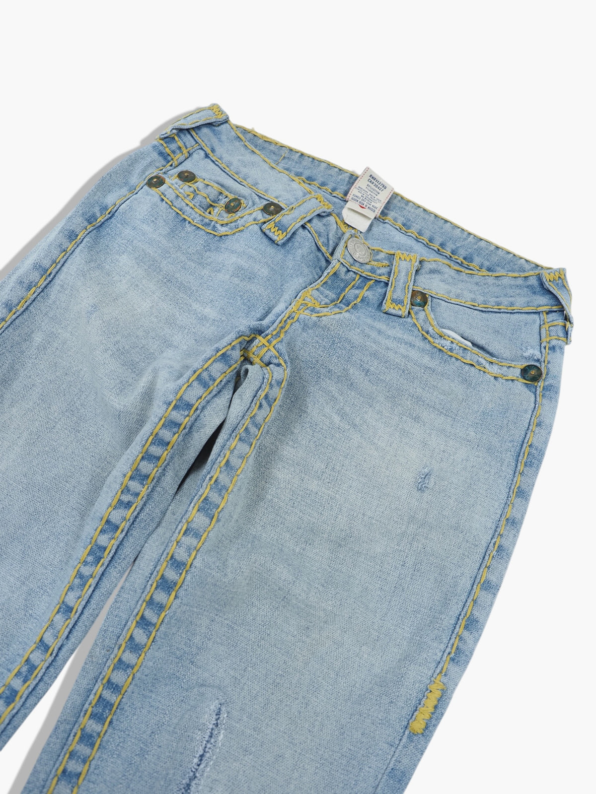Vintage Straight True Religion Jeans Damen XS