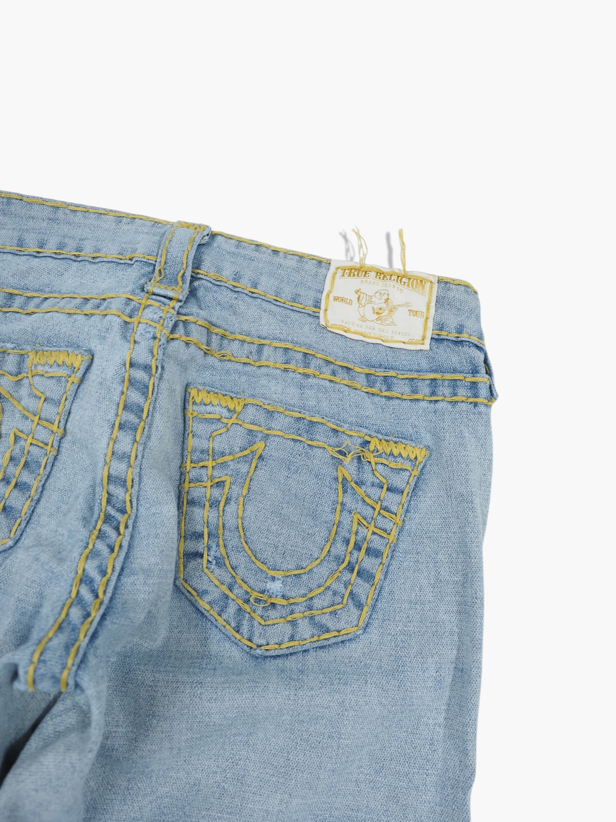 Vintage Straight True Religion Jeans Damen XS