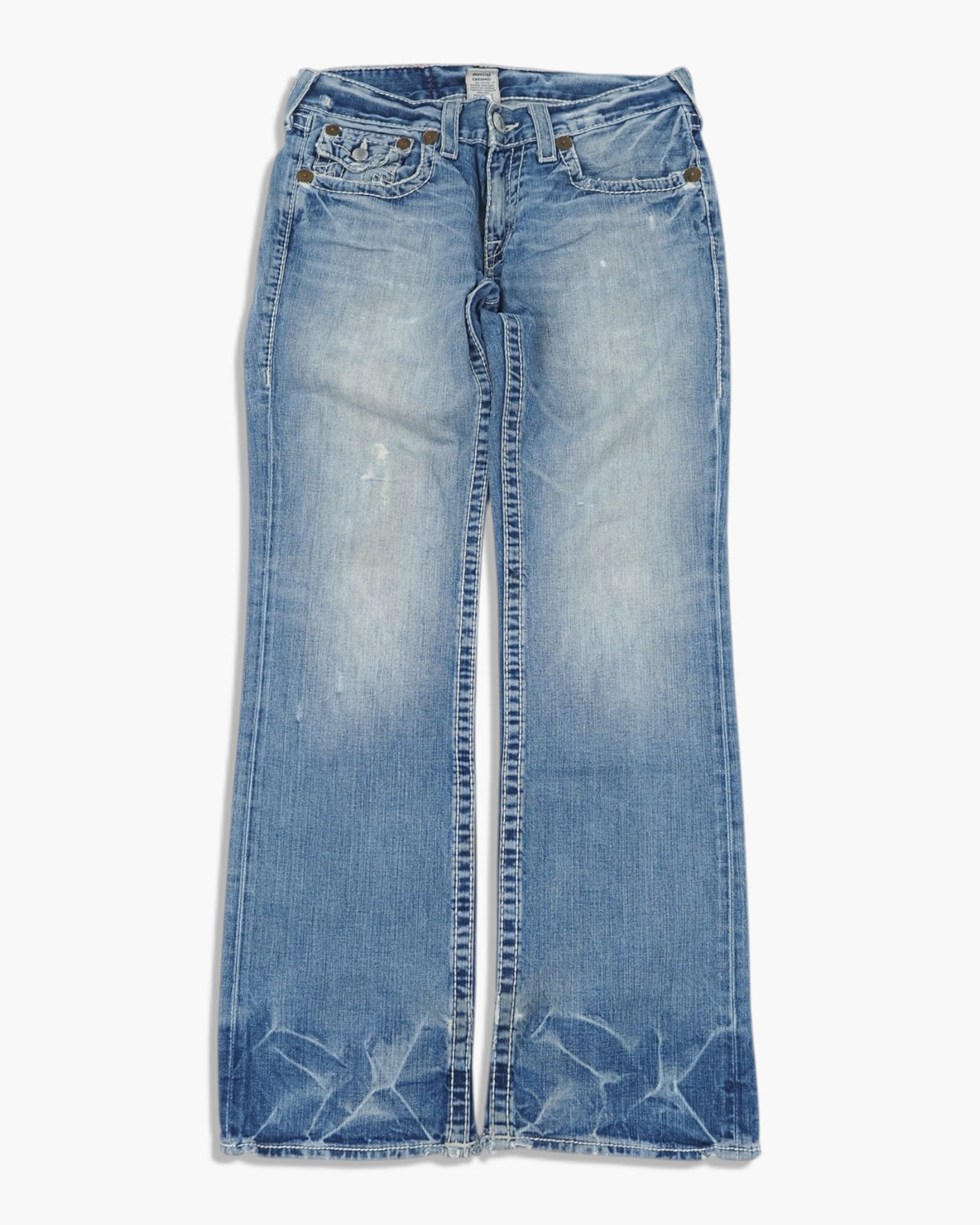 Vintage Straight True Religion Jeans Damen L