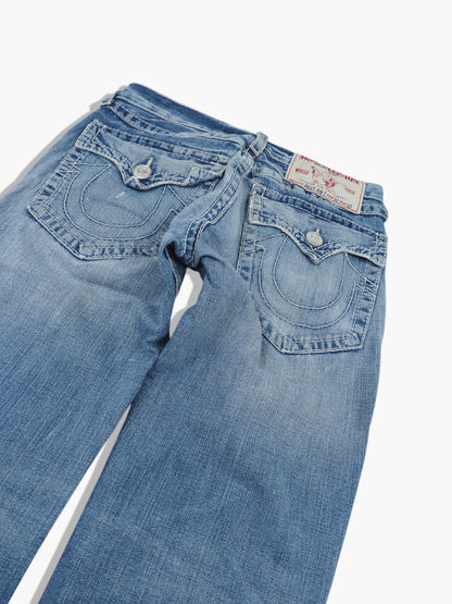 Vintage Straight True Religion Jeans Damen L