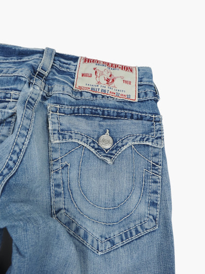 Vintage Straight True Religion Jeans Damen L