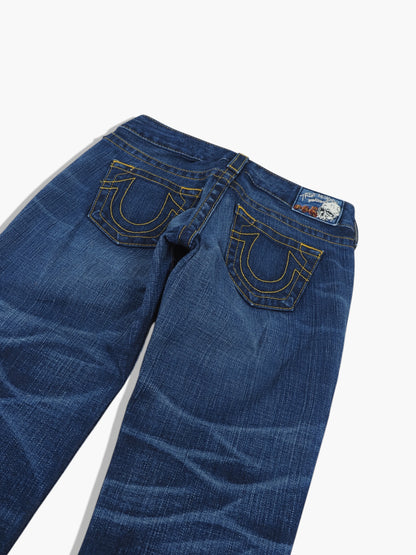 Vintage Flared True Religion Jeans Damen M