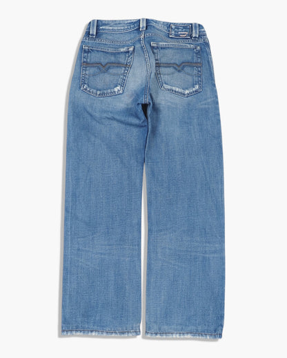 Vintage Baggy Diesel Jeans Damen S
