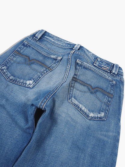 Vintage Baggy Diesel Jeans Damen S