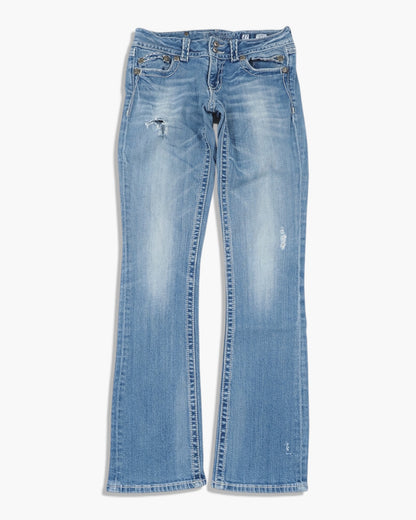 Vintage Bootcut Miss Me Jeans Damen S