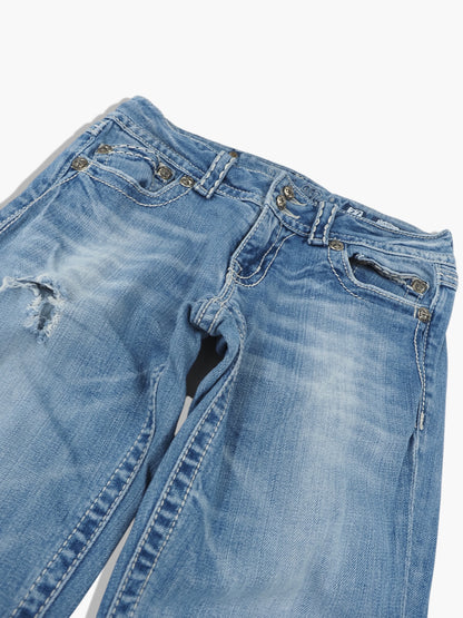 Vintage Bootcut Miss Me Jeans Damen S