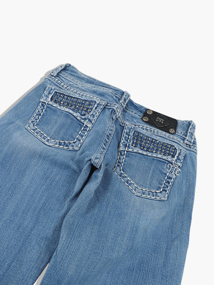 Vintage Bootcut Miss Me Jeans Damen S