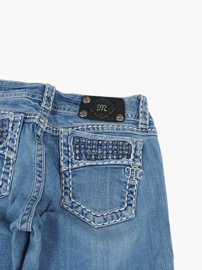Vintage Bootcut Miss Me Jeans Damen S
