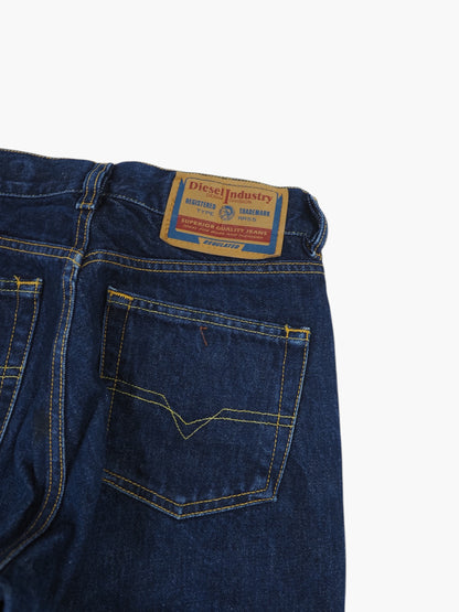Vintage Straight Diesel Jeans Damen S