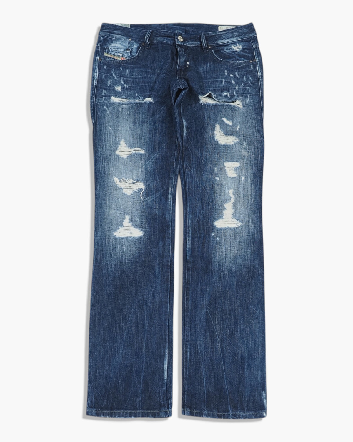 Vintage Straight Diesel Jeans Damen L