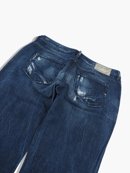 Vintage Straight Diesel Jeans Damen L