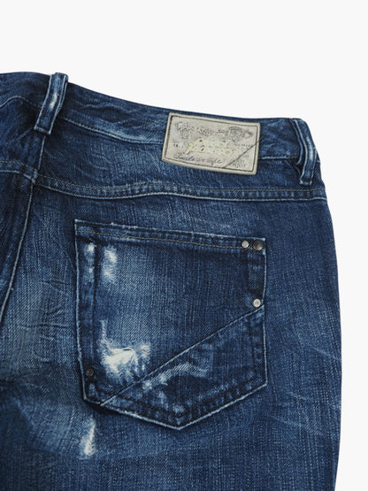 Vintage Straight Diesel Jeans Damen L