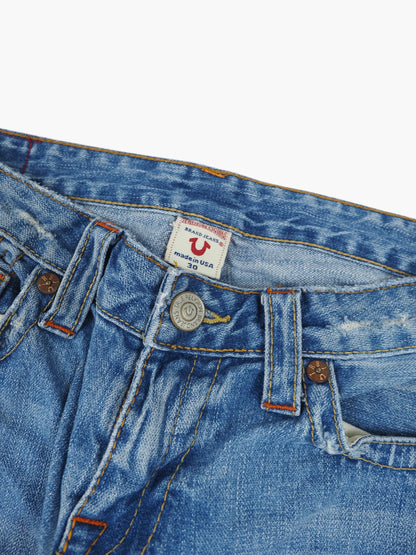 Vintage Straight True Religion Jeans Damen M