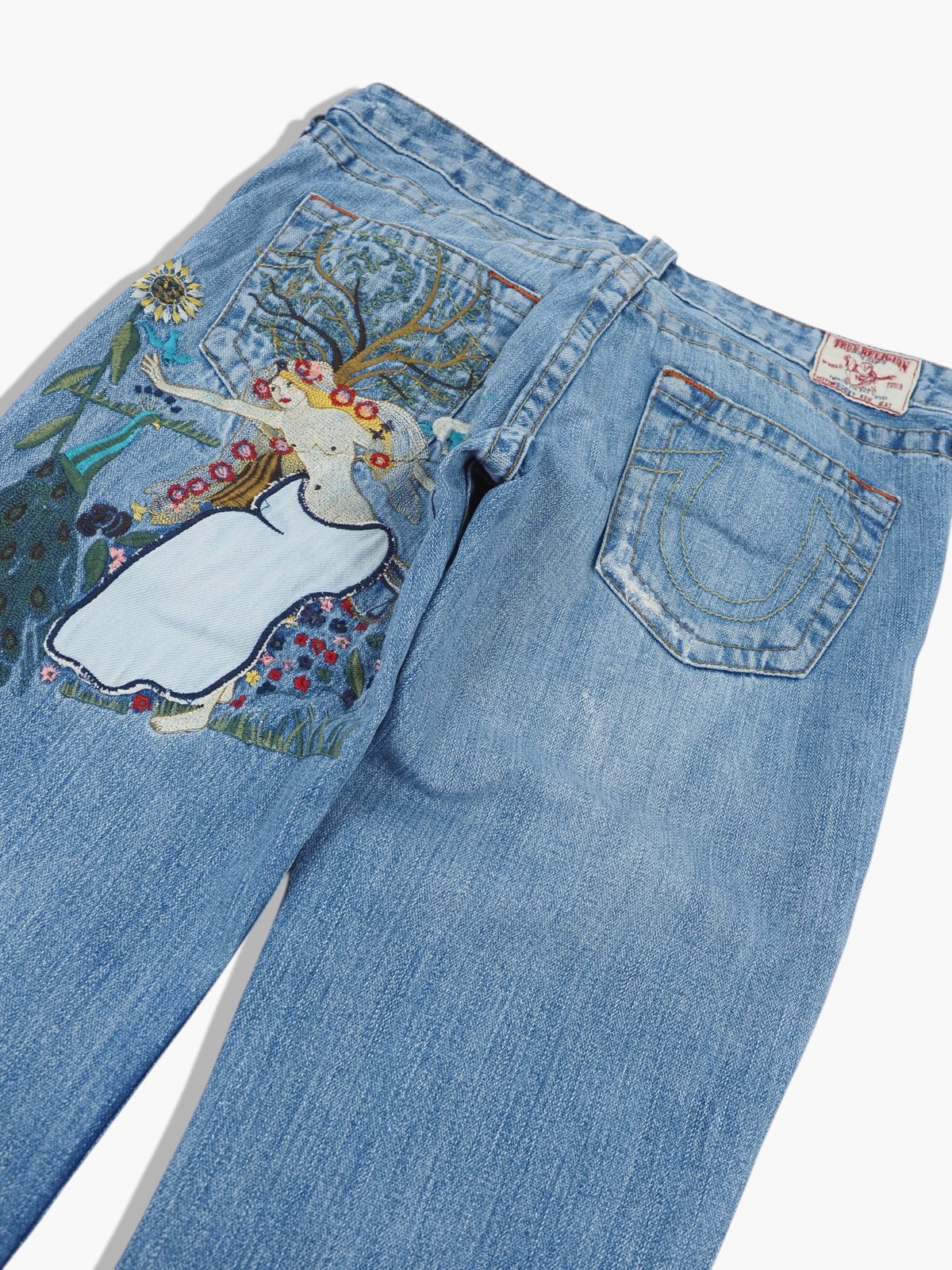 Vintage Straight True Religion Jeans Damen M